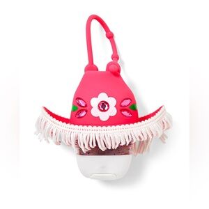Bath & Body Works Cowgirl Hat PocketBac Sanitizer Holder Brand New